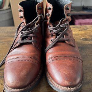 Men’s Captain Boots – Thursday Boot Company (Brandy) | Size 10